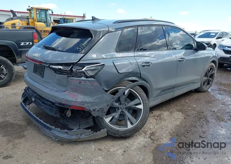 2024 Audi Q4 E-Tron Premium 55 Quattro from USA, damaged, VIN WA1KUBFZ4RP063132